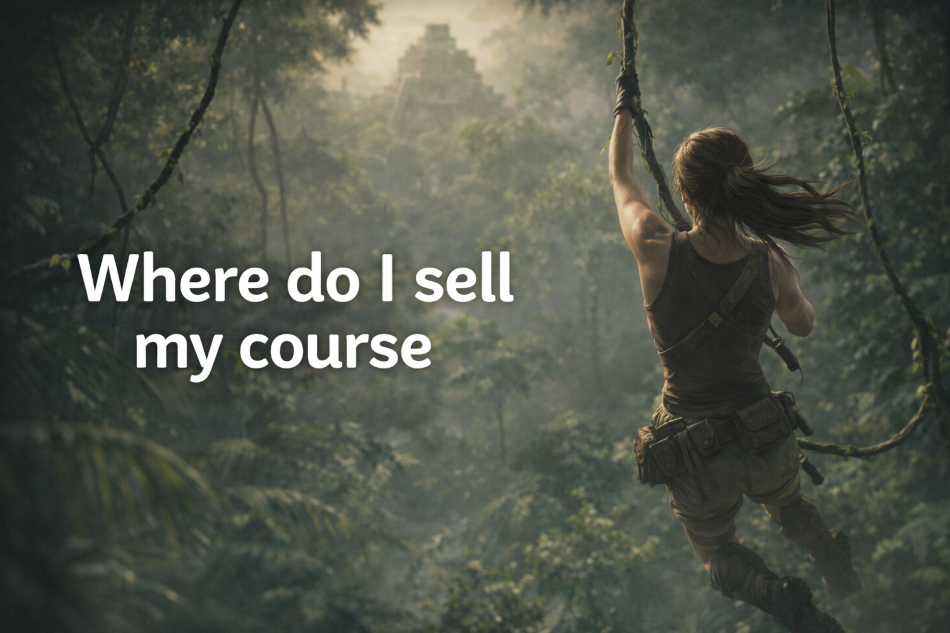 Where to Sell Your Course: Interactive Demo with AI Support