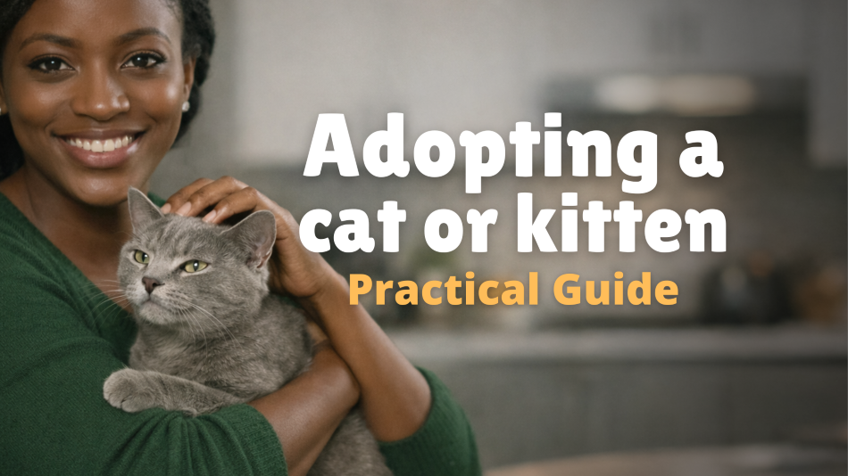 First Time Feline Parent - A Cat Adoption Guide