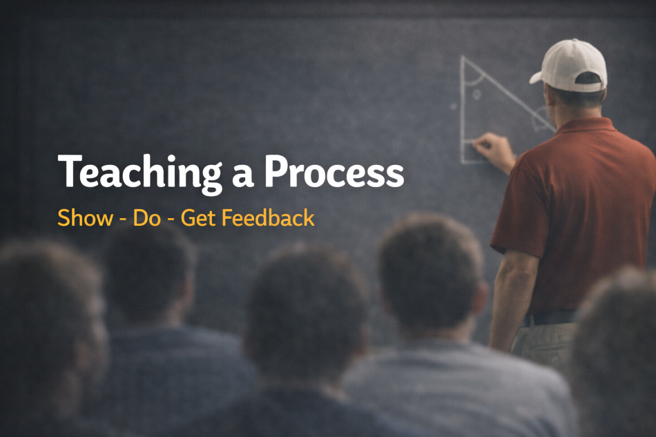 A walkthrough of our Teach-Show-Do course philosophy 