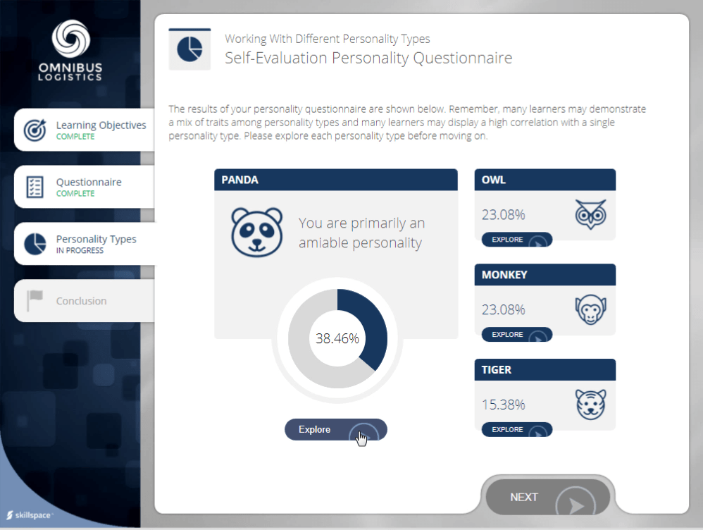 elearning module on advanced communication techniques in the workplace