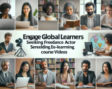 Engage Global Learners: Seeking Freelance Actor for E-Learning Course Videos